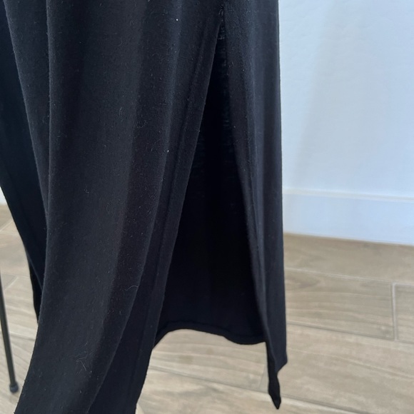 WAYF BLACK DRESS WITH PADDED SHOULDERS - Picture 3 of 5